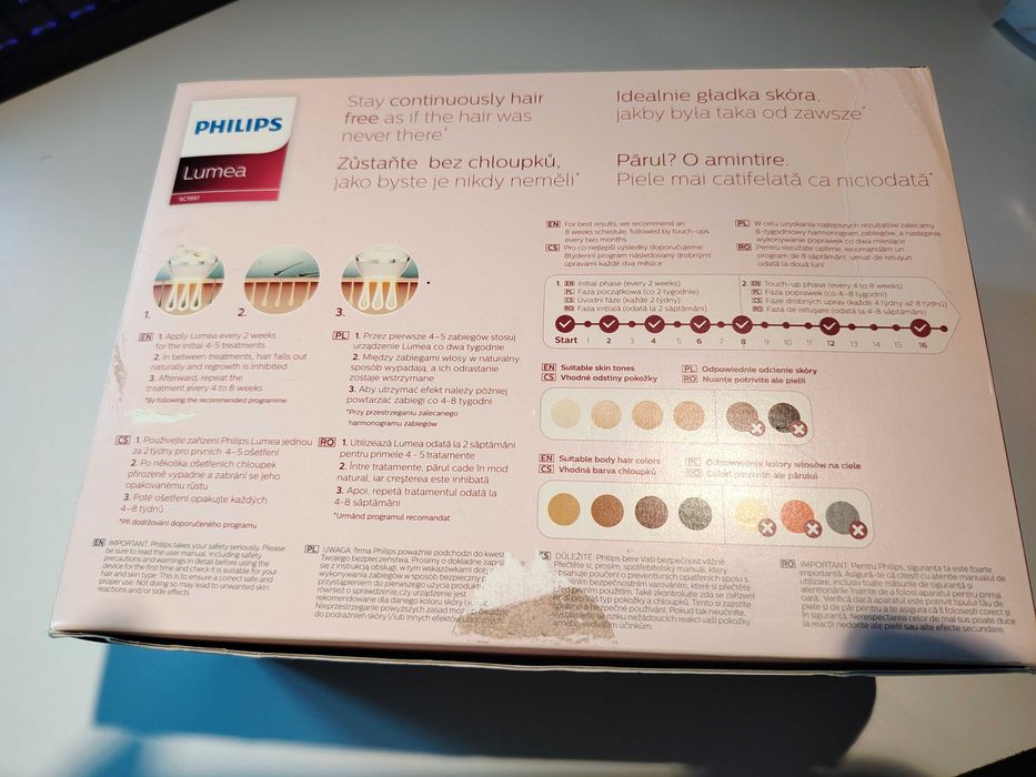 Epilator IPL Philips Lumea Advanced SC1997/00 – Aproape Nou