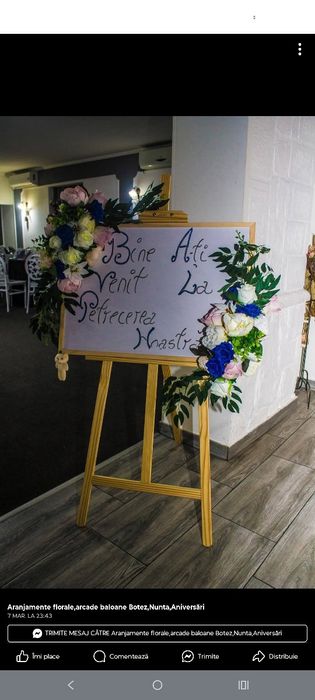 Aranjamente florale/Arcade baloane/Foto/Video pentru evenimentul tau !