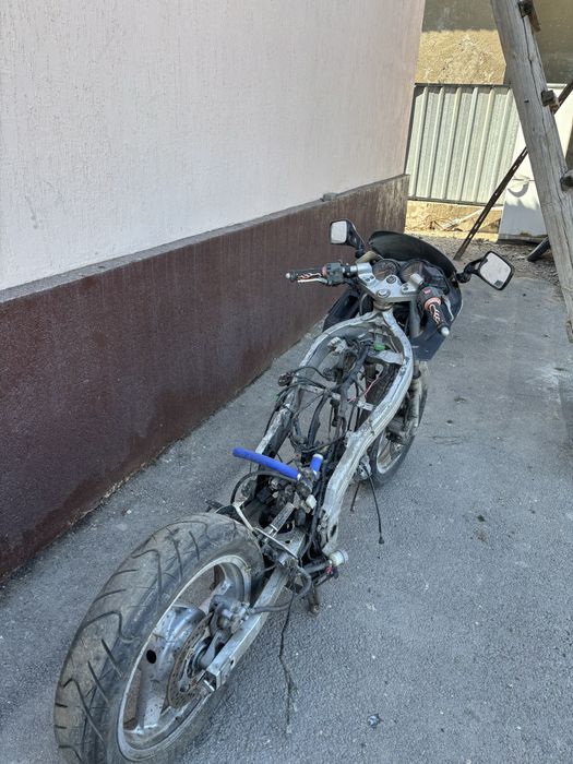 Kawasaki zzr 250 разбор