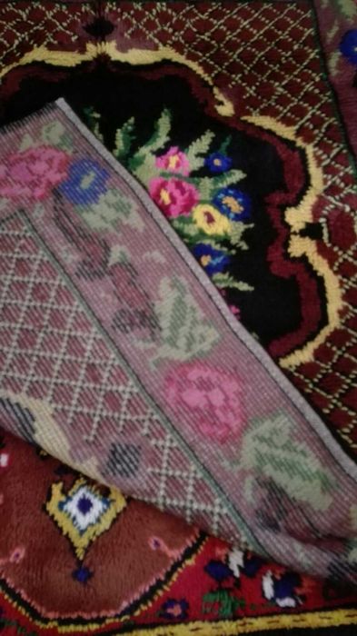 Ръчно тъкан вълнен губер 200х170 см