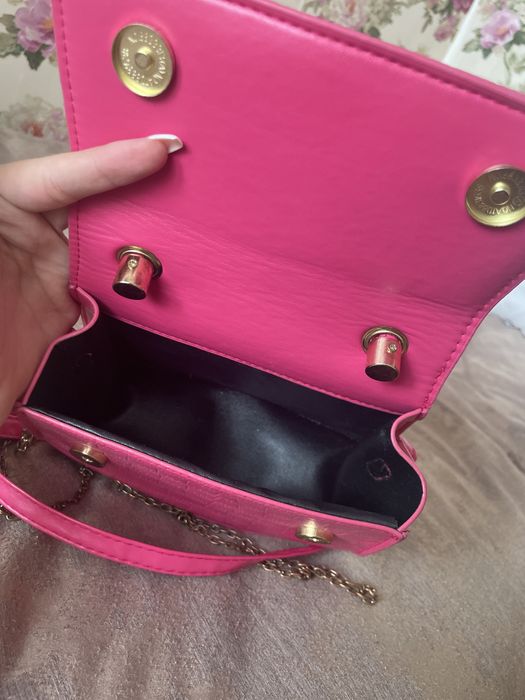 Малка чанта розова