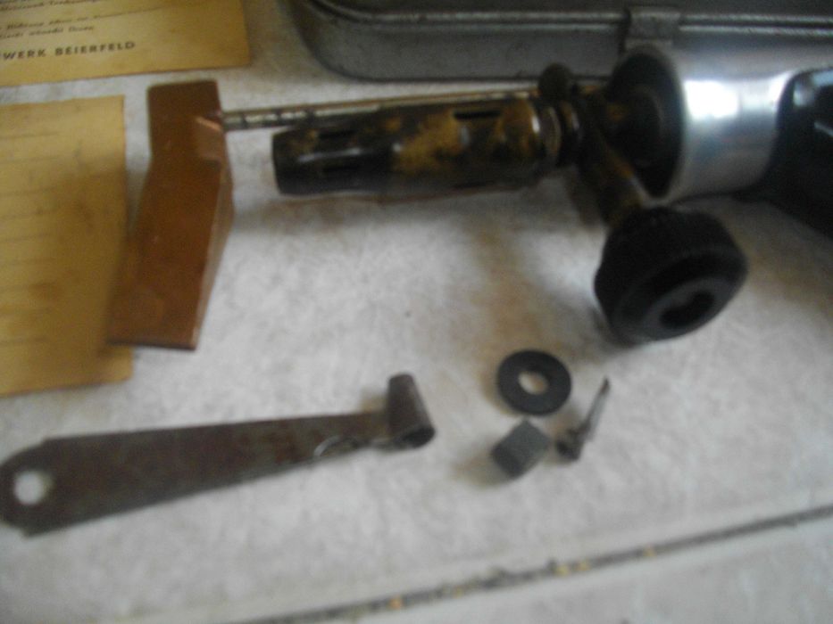 Бензинов нов поялник Горелка 1982г ГДР Немско старо качество BAT 100-1