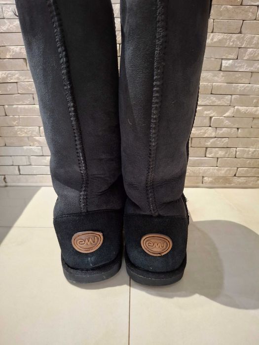 Ботуши апрески агнешка кожа EMU 36