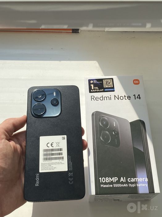 Redmi note 14 ideal 3oy ishlagan yengi