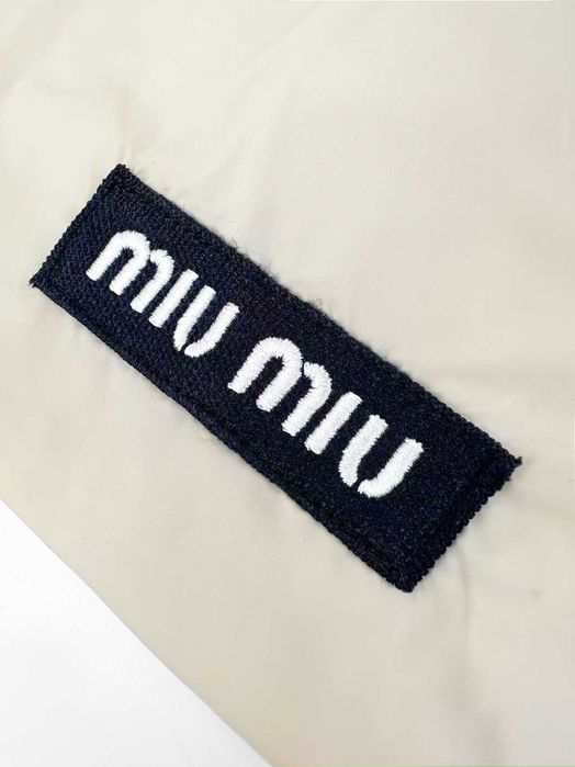 MiuMiu къса пола, синя