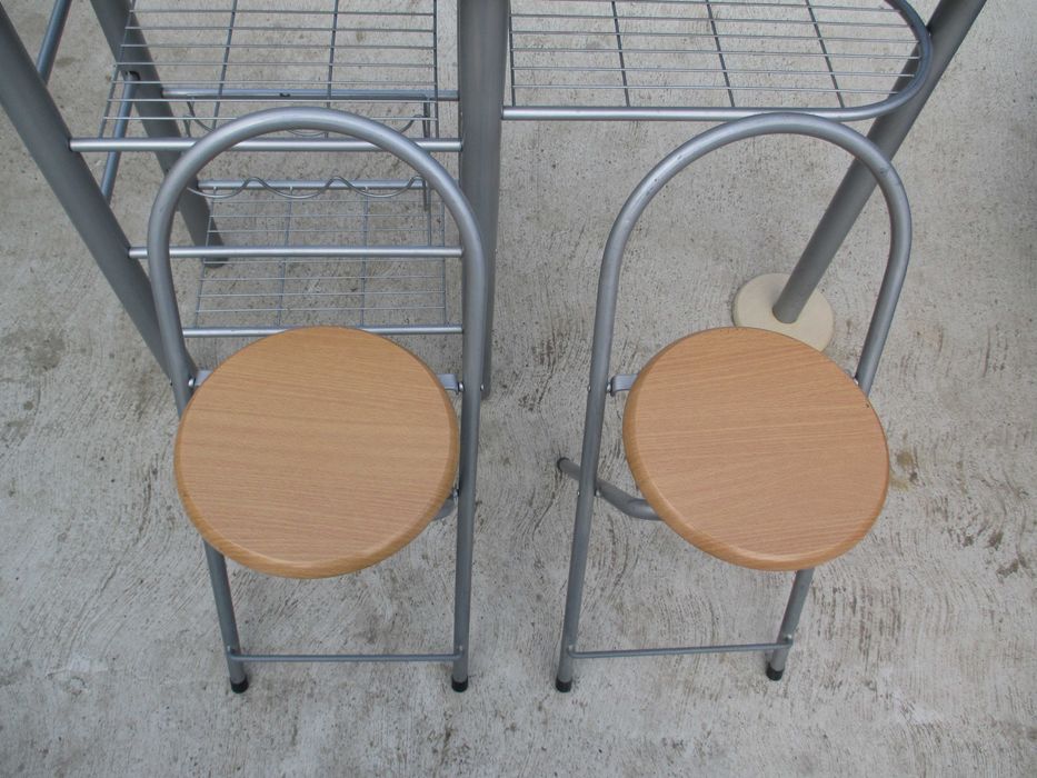 Masa bar inclusiv 2 Scaune Terasa~Balcon~Gradina