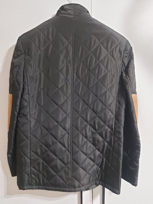 Sacou nou barbati tip jacheta de culoare neagra marimea M (48)