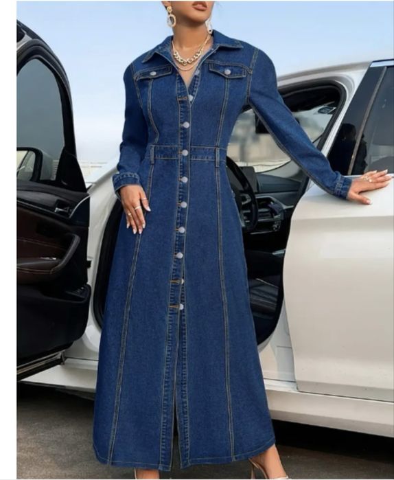 Продам новое женское джинсовое платье