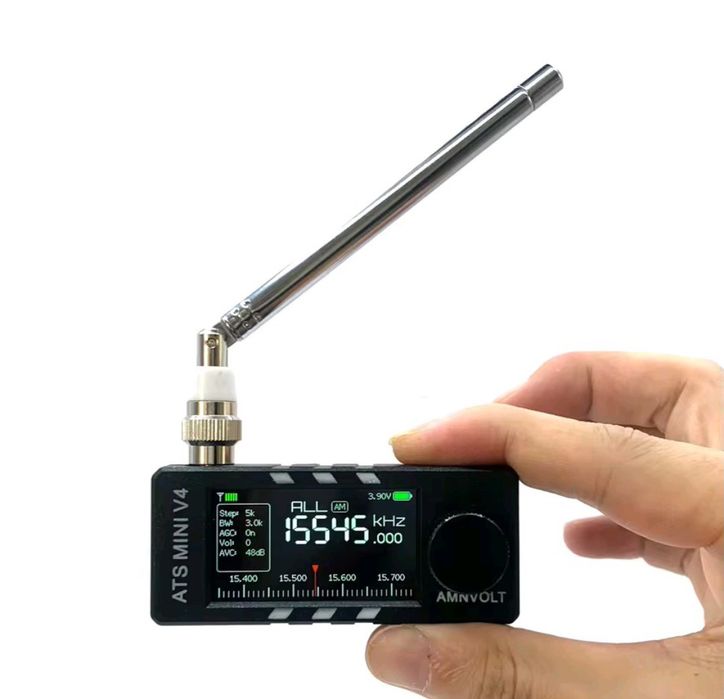 Metal  V4 ATS Mini SI4732 DSP Radio Receptor pe Toate Benzile