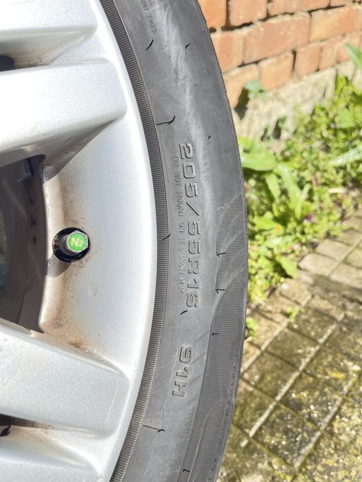 Джанти с гуми 5х100 r16