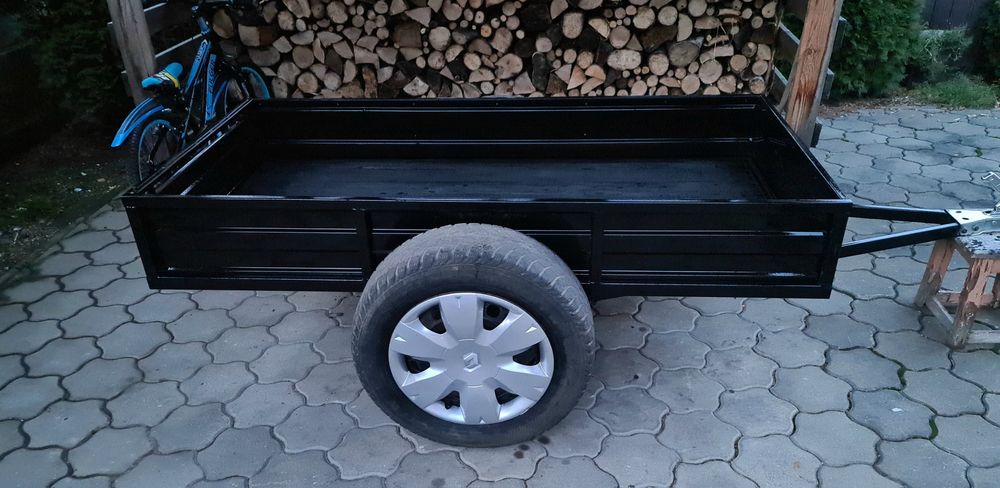 Remorca remorcuta atv tractoras motocultor,  auto schimb si cu laptop