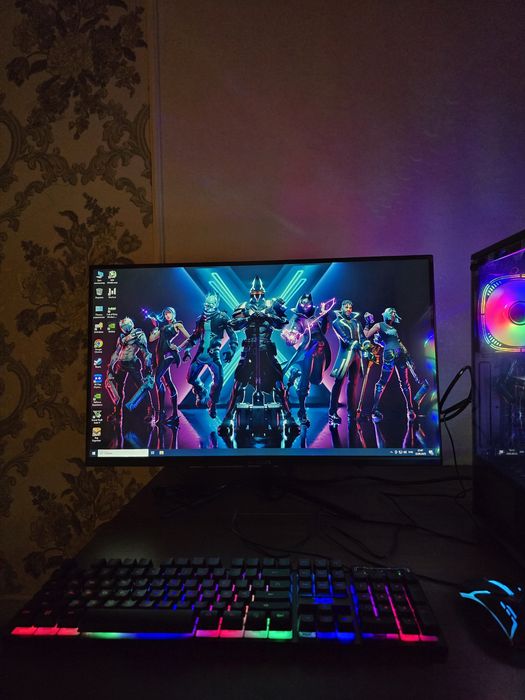 Супермощный игровой ПК с RTX 3060 Ti и монитором 180Hz – готов к бою!