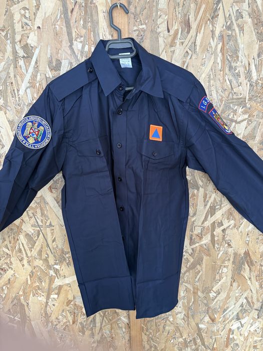 Cămașă Pompieri IGSU Bărbați Bleumarin 40 II (M) Nouă