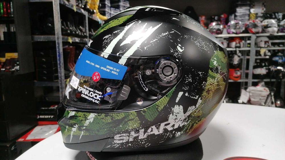 Каска Shark RIDILL 1.2 Threezy Mat/ SPRING