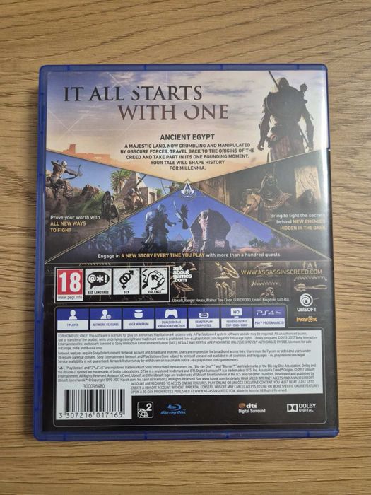 Assassins Creed Origins, PS4