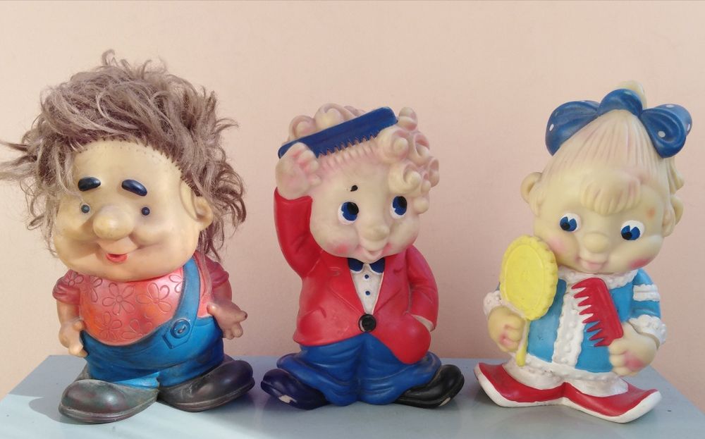 Игрушки резиновые СССР. Читайте описание.