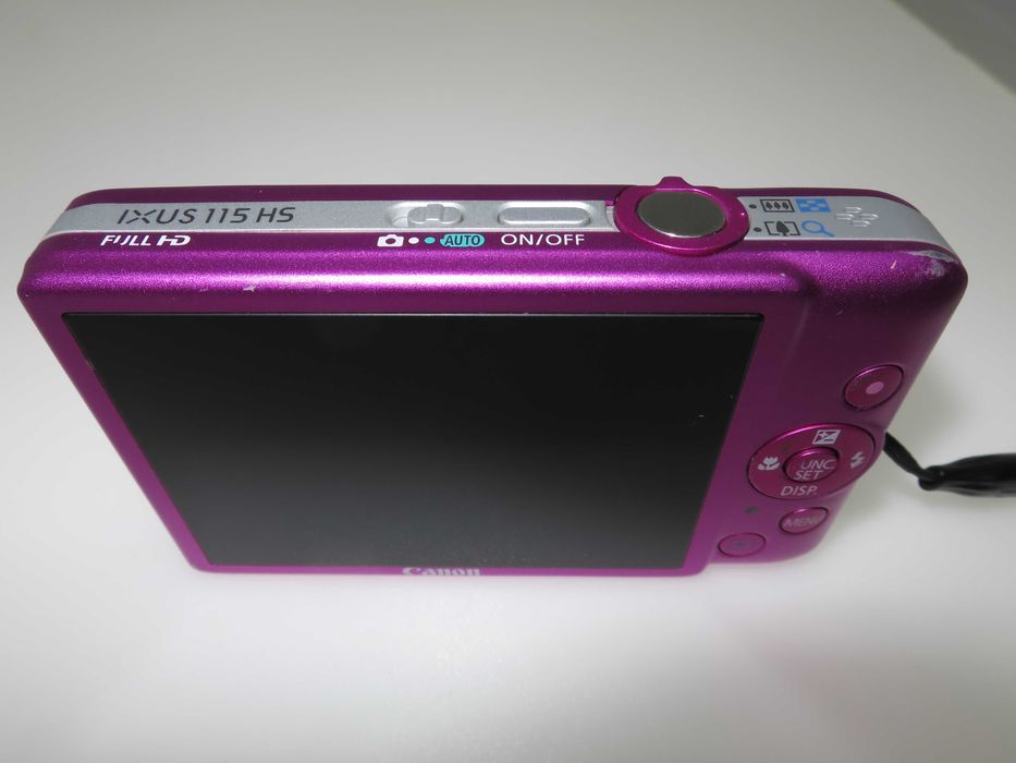 Canon IXUS 115 компактен фотоапарат камера розов цвят FULL-HD видео