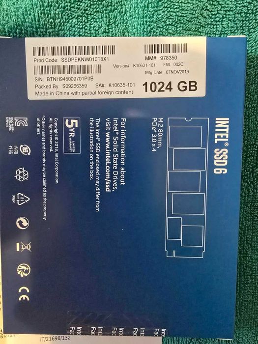 Vand SSD-uri M.2 si S-ATA noi
