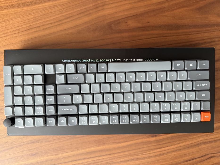 Keychron K17 Max 96% – tastatură mecanică wireless, FULL BOX, Brown tactile