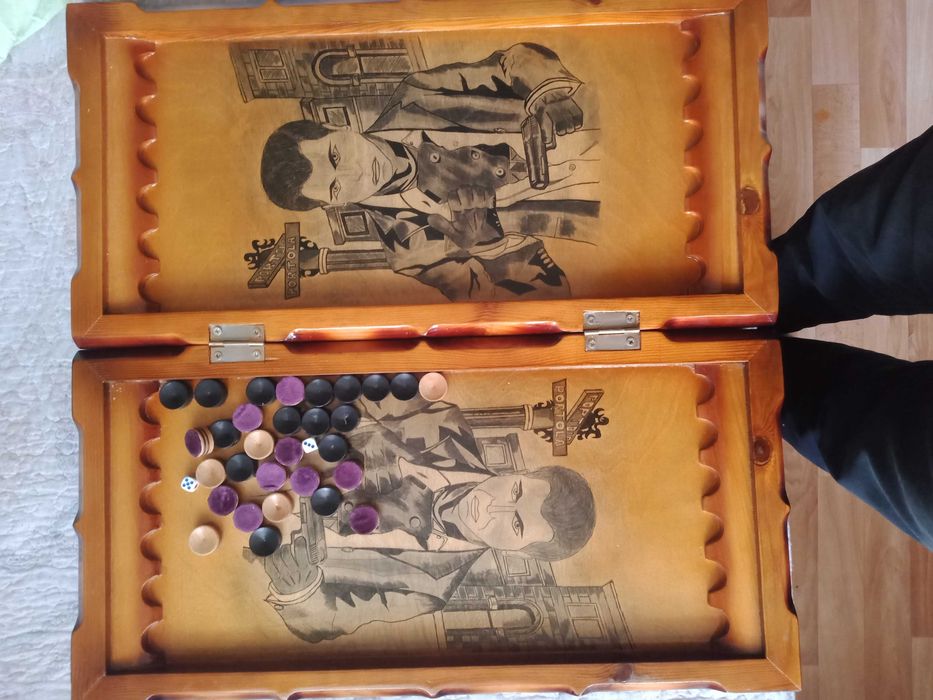 Продам нарды новые ручной работы