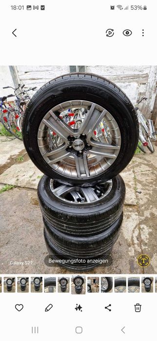 Jante intre 14 si 18 preturi intre 350 si 500 euro