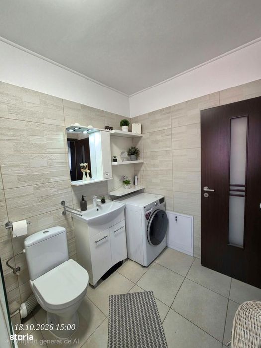 Apartament 2 camere, 50 mp utili, mobilat - Giroc