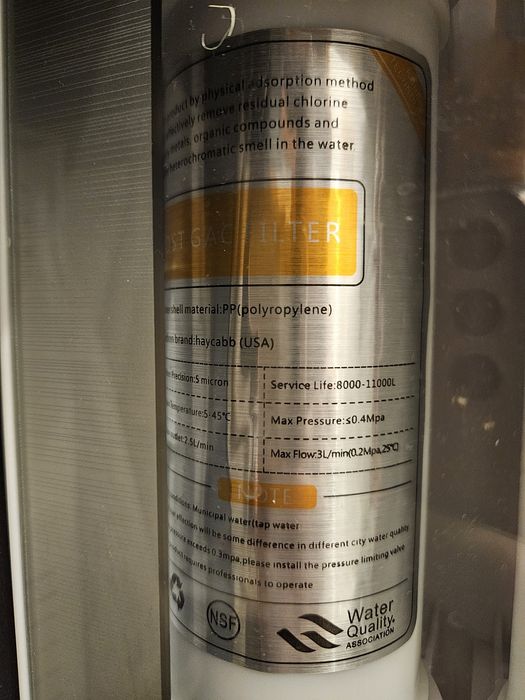 Statie de filtrare in 5 etape la 0.001 microni cu osmoza