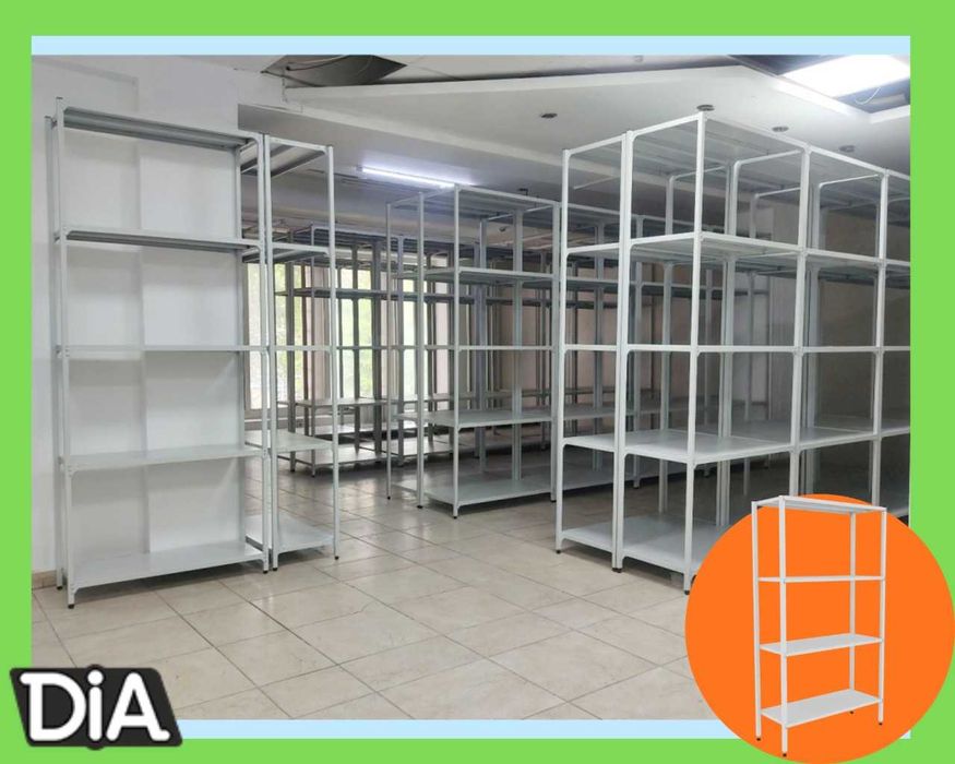 Архивные стеллажи, полочный металлический стеллаж для склада