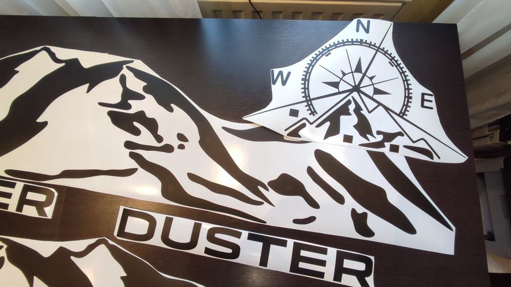 Set stickere autocolant Adventure Duster Off-road mountain Pitesti • OLX.ro