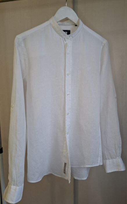 Льняная рубашка WE Fashion