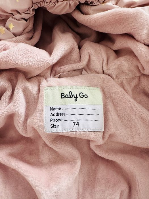 Комбинезон Baby go зима 74см.