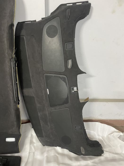 Plafon alcantara negru cu accesorii Audi A8 4h D4 ( 2010-2017)