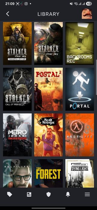 Продаю аккаунт Steam с играми!!!