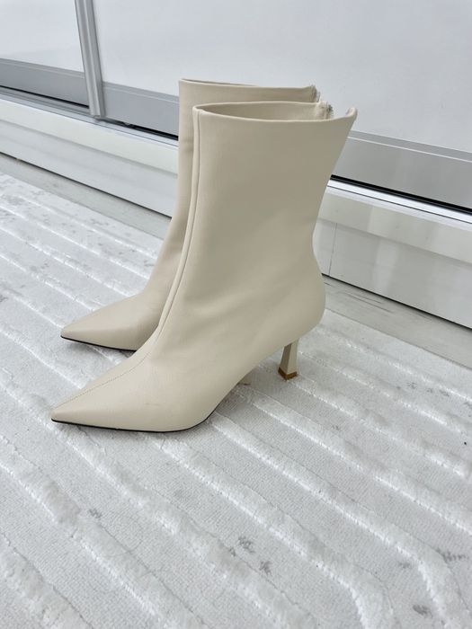 Ботинки бежевые демисезонные