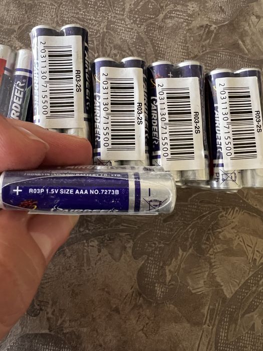 ПРОМОЦИЯ - 100 бр. батерии ААА 1.5