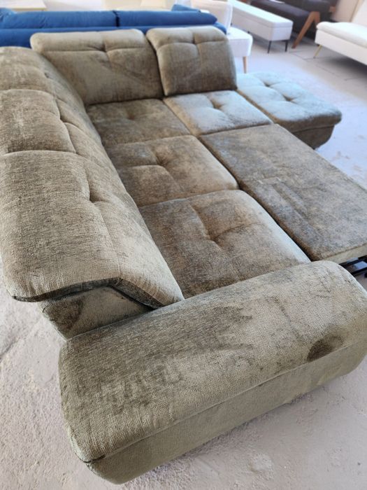 NOU Coltar L, 290/250cm, catifea