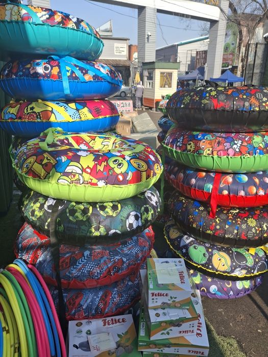 Тюбинги для катания на снегу (баллоны)