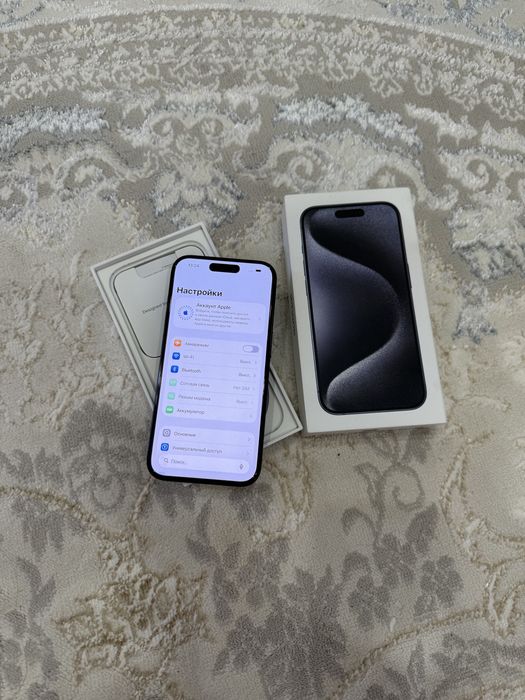 IPhone 15 Pro 256 ГБ Айфон 15 Про 90 % АКБ с коробкой Все работает
