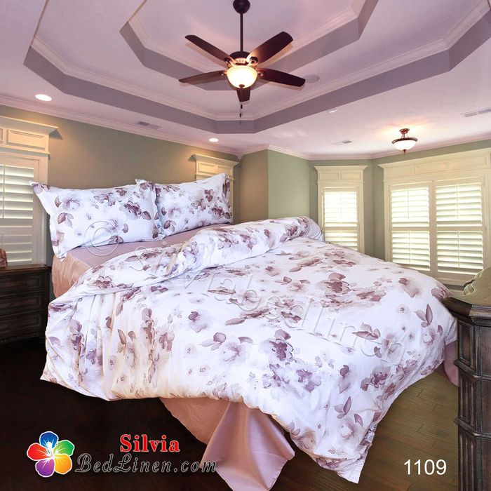 Спален комплект памучен сатен 100% памук,голяма спалня, пет части