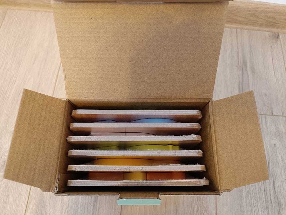 Puzzle-uri din lemn cu animale (Montessori, set de 6)