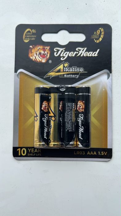 Батарейки Tiger Head