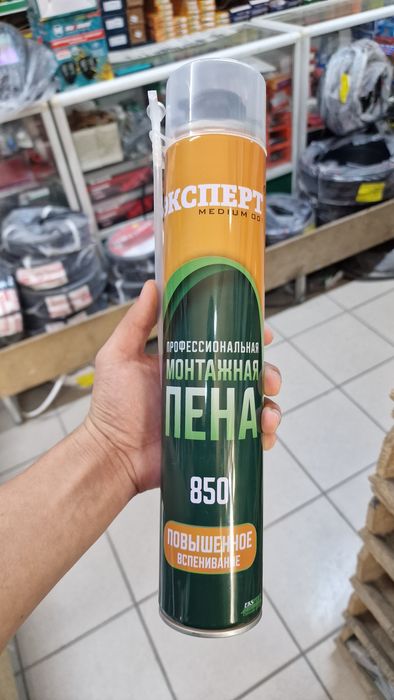 Пена монтажная твердая