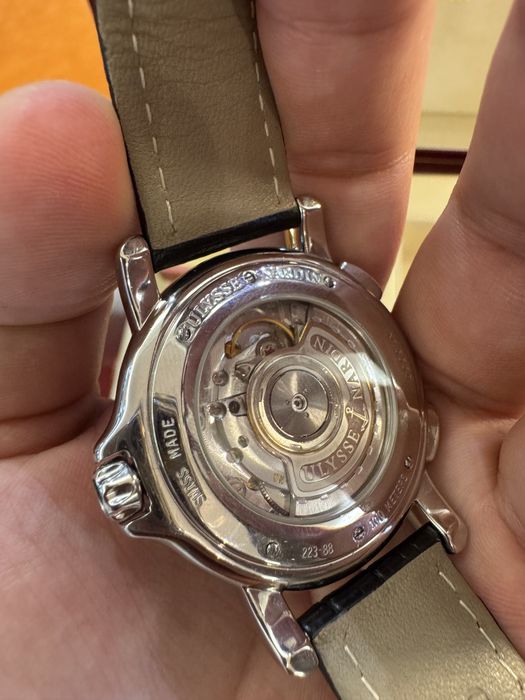 Оригинал Ulysse Nardin Dual time швейцарские