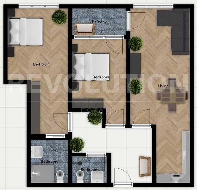 Продава се Тристаен апартамент в София, Малинова долина - 94 кв.м за 2543 €/кв.м - Снимка #7