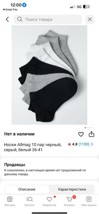 Продаю готовый бренд на каспи с товарным знаком