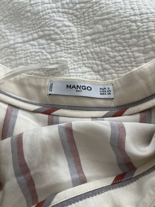 Миди юбка mango на запах s