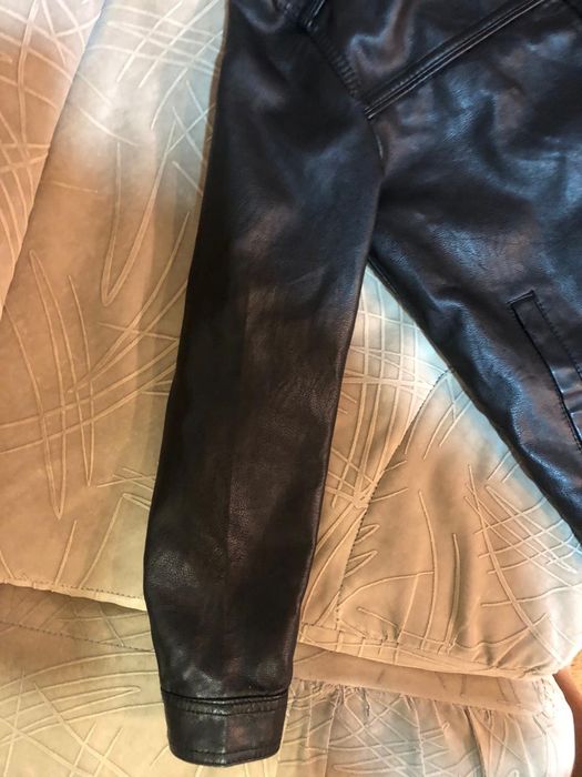 Детская кожаная куртка