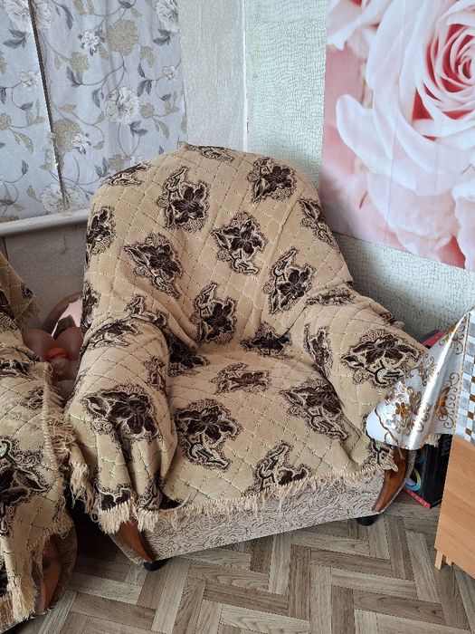 Диван, 2 кресло, маленький диван