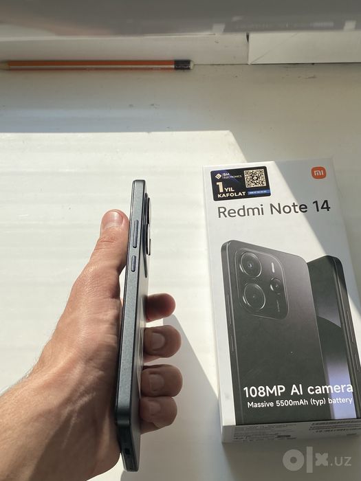 Redmi note 14 ideal 3oy ishlagan yengi