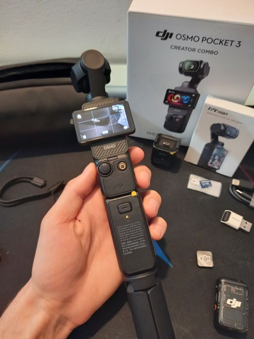 DJI Osmo Pocket 3 Creator Combo/filtre ND/card Samsung 128GB - CA NOU